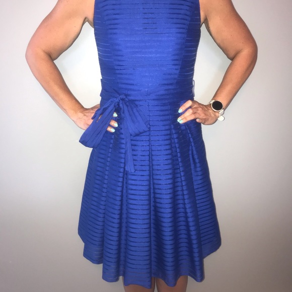 tommy hilfiger royal blue dress